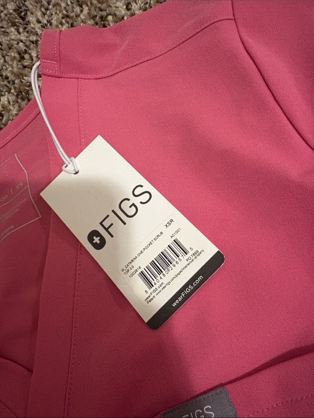 SOLD ✨NWT~FIGS Scrub Set F’ing Pink 🩷✨ - Picture 3 of 4